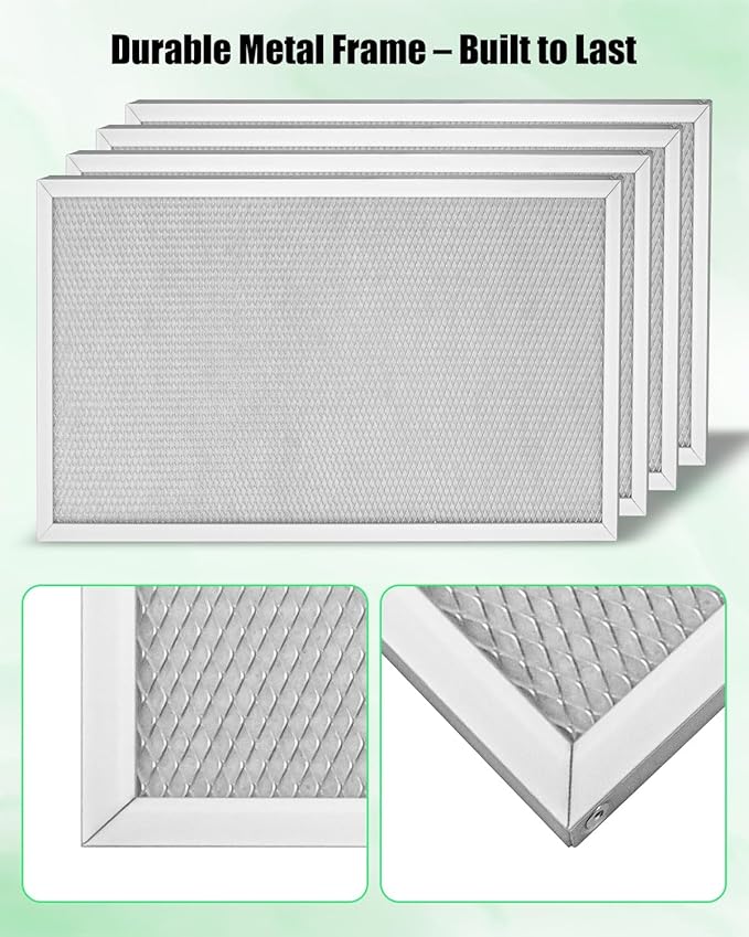4-Pack MERV-8 Filters Replacement Compatible with Alorair Sentinel HD55 HDi65 HD55S HDi65S Basement Dehumidifiers, 17.2 X 8.8 X 0.4 inches Filter Replacement - Image 4