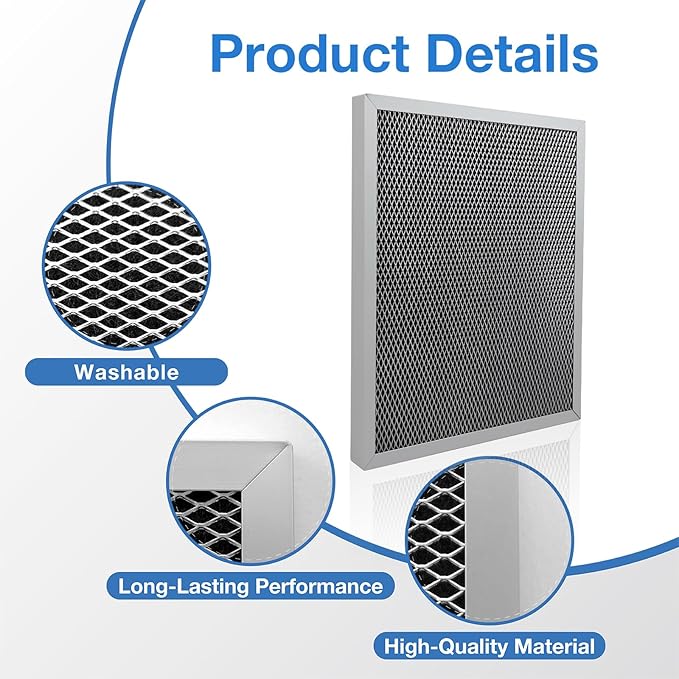 2 Pack 5443 MERV 8 Dehumidifier Filter 10″x12″x1″Compatible with AprilAire 1830 1850 and 1852 Whole-House Dehumidifiers and 8191 and 8192 Ventilators - Image 4