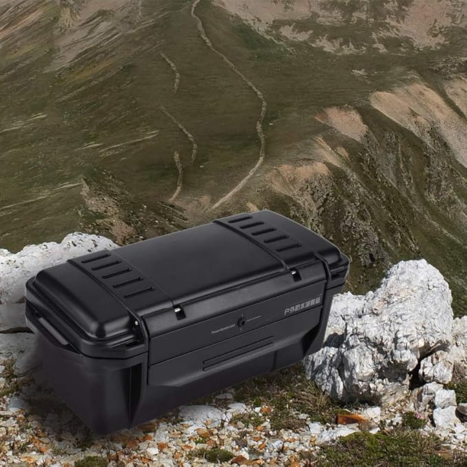 Outdoor Protective Hard Case, Shockproof Sealed Dry Box with Foam Pad Plastic Storage Case for Cameras Gear Outdoor Survival - Image 7