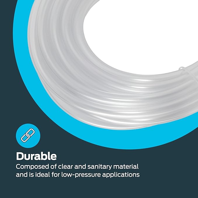 Eastman 3/16 Inch ID (5/16 Inch OD) PVC Clear Vinyl Tubing, 20 Foot Length, 98562 - Image 6