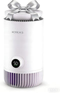Enhanced Humidifier and Air Purifier in One, 0.8 Gal Top-Fill Tank, 23dB Ultra-Quiet Mist-Free Design (2-in-1 Air Purifier & Humidifier) by xCREAS