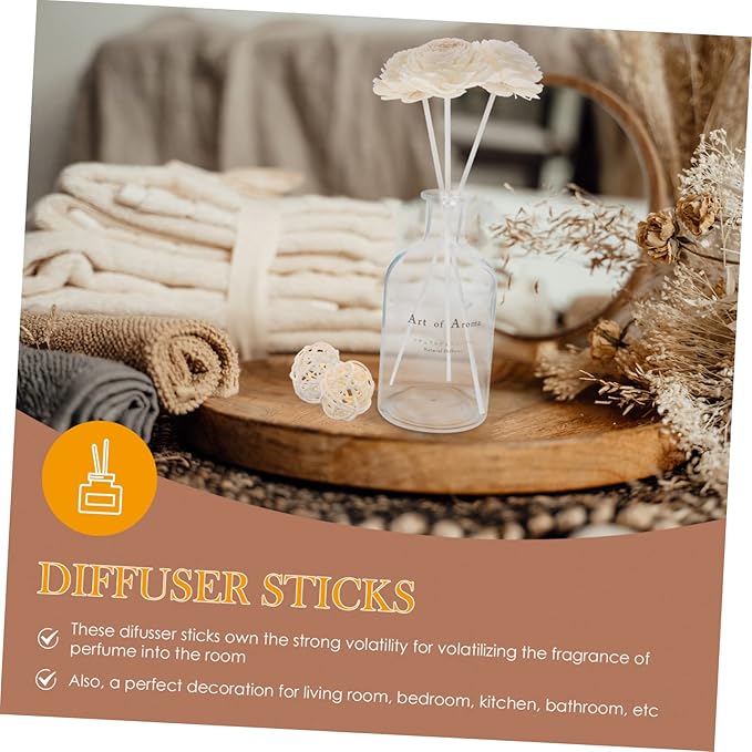 Diffuser Sticks Natural Reeds for Home Fragrance Relaxation for Spa Bathroom and Meditation - Image 3