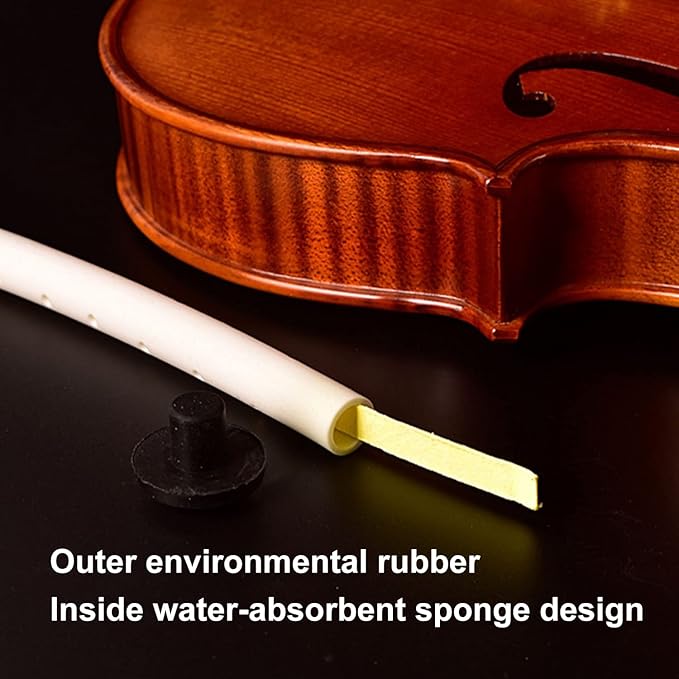Cello Sound Hole Humidifier,F-Hole Humidifier Anti-Crack Panel Protective Moistening and Moisturizing Tool,Anti-Crack Tube Maintenance - Image 3