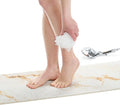 Non Slip Bathtub Mat Shower Mat for Tub - Loofah Bath Mats for Bathroom - 40x16 Bathtub Floor Mat - Textured Anti Slip Bath Mat Without Suction Cups - Secure Mat for Wet Areas (40x16 White Gold) by ENKOSI