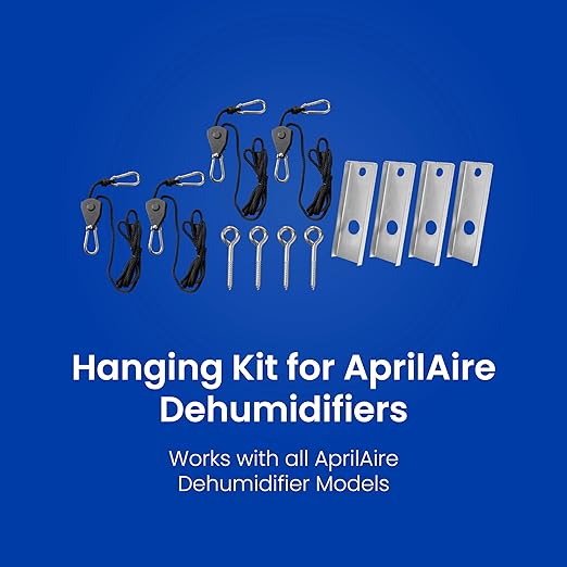 AprilAire 5822 Dehumidifier Hanging Kit for AprilAire Crawl Space, Basement, Whole-House Dehumidifier Models E070, E080, E100, E130, 1820, 1830, 1850, 1852, 1870, 1872 - Image 4