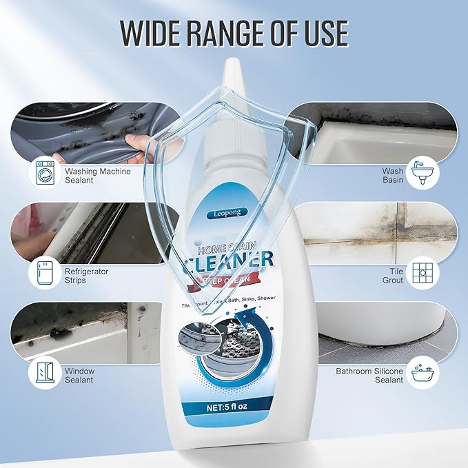 Home Cleaner Gel, Cleaner for Washing Machine, Refrigerator Strips, Household Shower, Kitchen Sinks, Walls, Tiles, Bathrooms- 20 fl oz - Image 2
