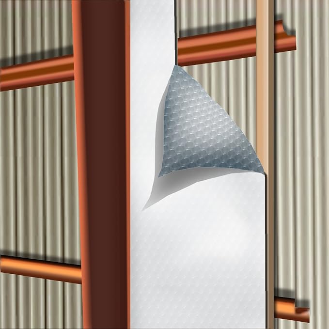 DD24100 Double Reflective Air, Polyethylene Insulation Roll, (2 ft x 100 ft), Sound Reduction, Easy Installation, for Attics, Exterior and Interior Walls, Garage Ceilings, and More - Image 7
