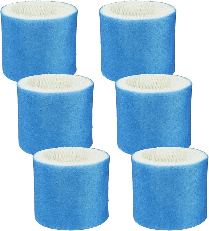 Lemige 6 Pack Upgraded HC888 Series Filters C Compatible with HC-888, HC-888N, HC-888, HC-888N, HCM-890, HEV-320 Series, for Duracraft DCM-200, DH-890, for Walgreens Cool Mist Humidifiers 890-wgn by Lemige
