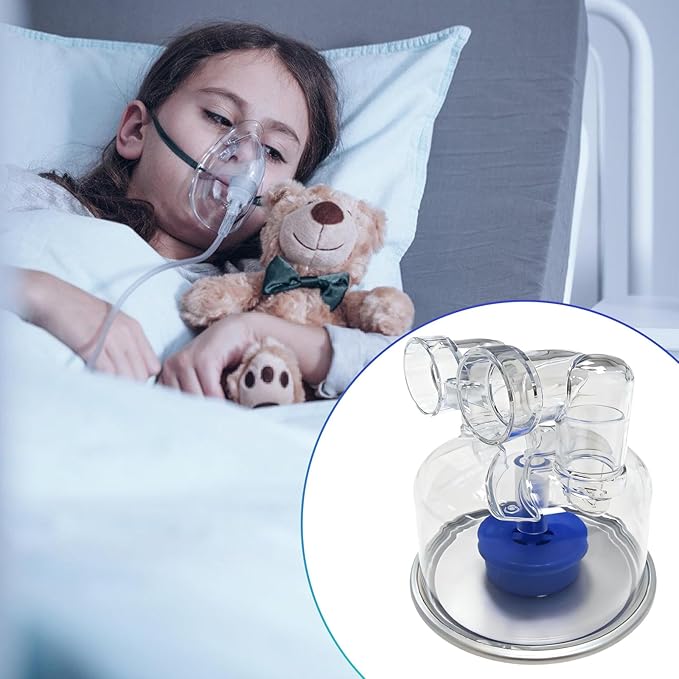 Multipurpose Humidifier Reservoir, Safe Construction, Fit Respiratory Devices, Simple Maintenance Compatible Water Container - Image 8