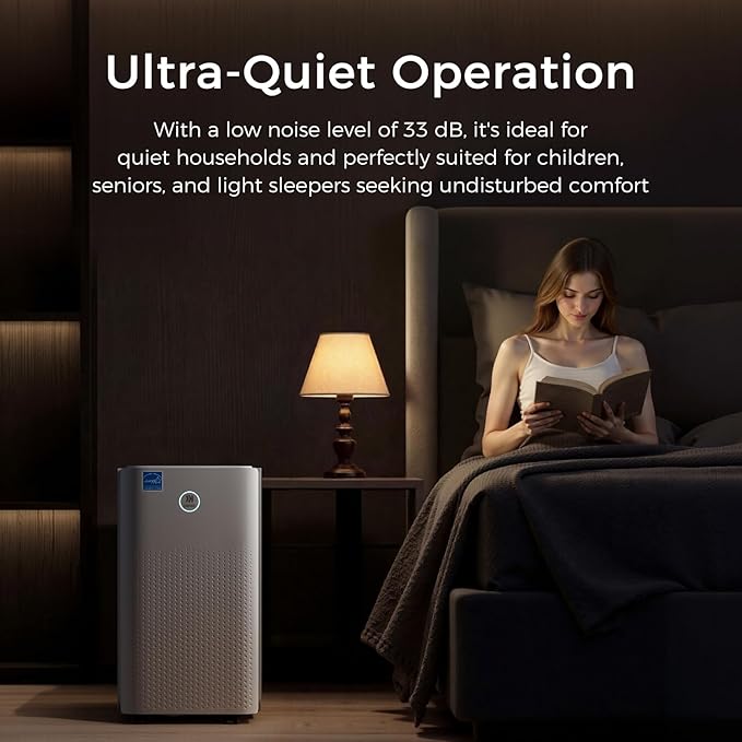Ukoke 32 Pint Dehumidifier for 1750 Sq. Ft – Energy Star Most Efficient, Auto Drain, 3 Smart Modes, Quiet Operation, Portable Moisture Remover for Medium Rooms, Basements, Bedrooms, RVs - Image 5