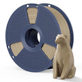 Matte PLA Filament 1.75mm Wood Brown Color, 1kg(2.2lbs) SUNLU 3D Printer Filament, Smooth Matte Finish, Less Brittle, Reduced Layer Line Appearance, Oak by YOOPAI