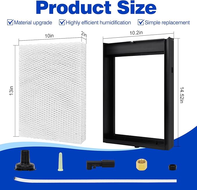 4750 Humidifier Maintenance Kit, Includes Replacement Water Panel Filter for Model 35 humidifier, Compatible with AprilAire Whole-House humidifier Models: 700, 700A, 700M, 760, 760A, 768 - Image 3