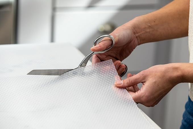 Duck Brand Clorox Clear Classic Easy Liner Shelf Liner, Clear, 18 Inches x 20 Feet - Image 3