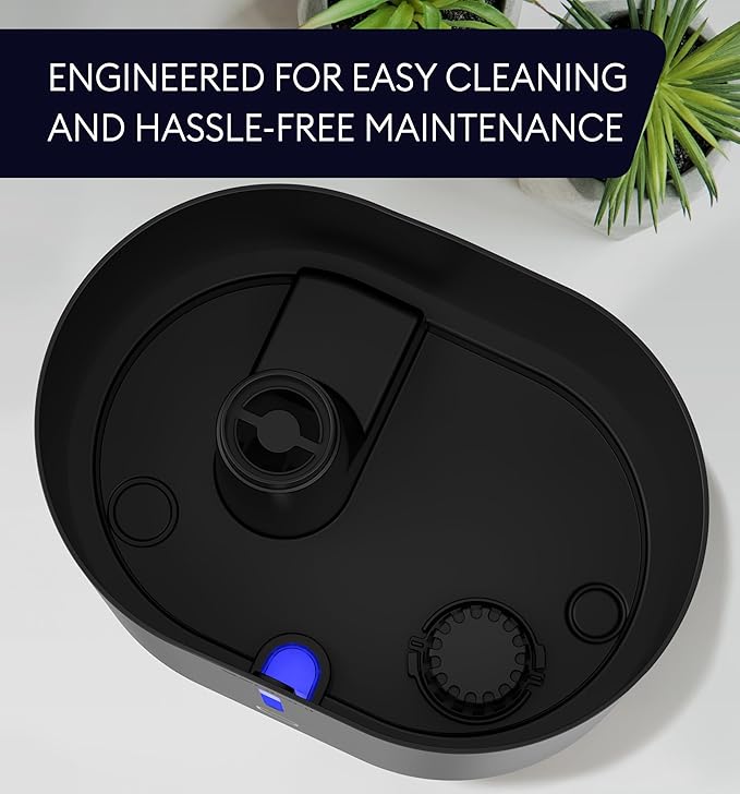 GENIANI Ultrasonic Cool Mist Humidifier for Bedroom, Large Rooms, Home, 4L - Easy Fill & Clean Humidifier for Plants w/Auto Shut-off, 40H Runtime - Quiet, Top Fill Air Humidifier & Vaporizer for Baby - Image 3