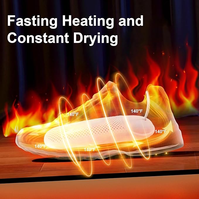 Shoe Dryers,Boot Dryer for Work Boots, Electric Portable Shoe Dryer Warmer with Timer for Sneaker Socks Gloves Drying,US Plug (Style B) - Image 3