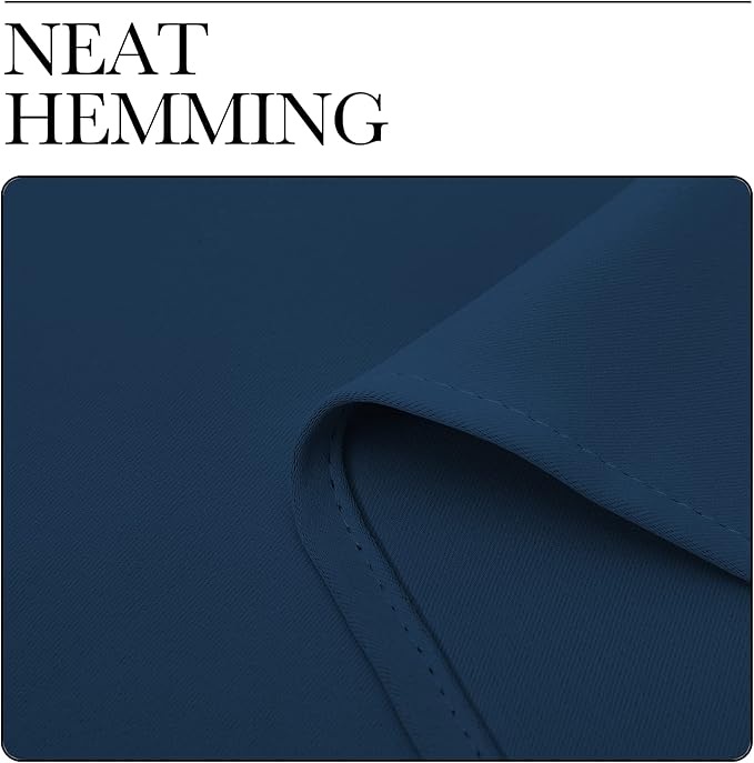 NICETOWN Room Darkening Window Treatment Curtain, Moroccan Blue, Single Panel, 42 by 45, Energy Smart Thermal Insulated Block Out Sunlight Shade & Blind for Bedroom with Grommet Ring Top - Image 6