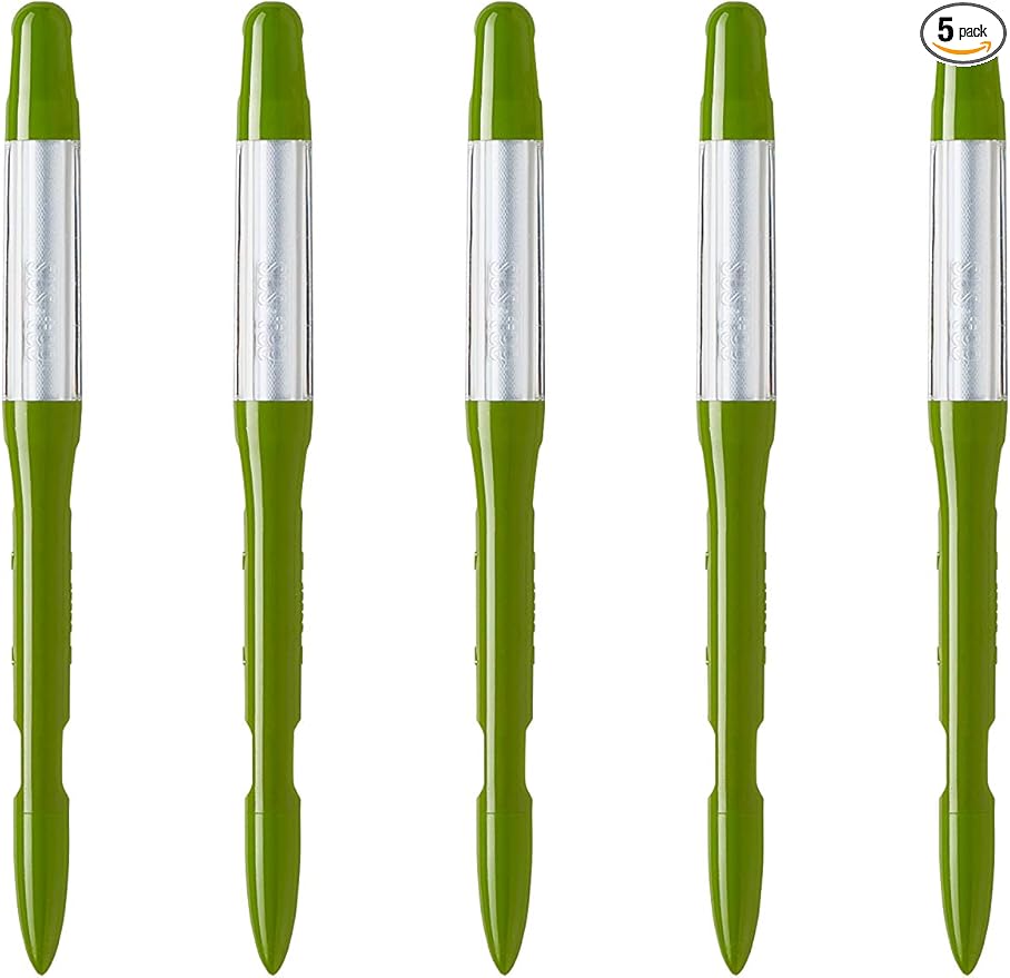 Sustee Aquameter, Set of 5, Plant Soil Moisture Sensor (Green, Small) by SUSteexIPPINKA