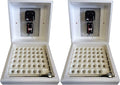 Farm Innovators 2450 Heated Digital Circulated Air Incubator with Automatic Egg Turner for Improved Egg Hatching of Up To 41 Eggs, White (2 Pack) by FarmInnovatorsInc