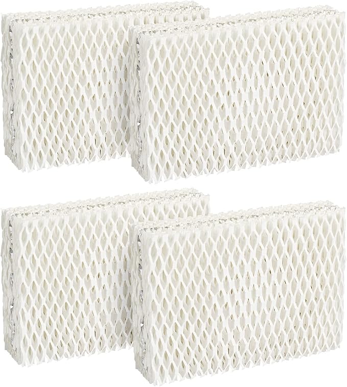 ANTOBLE 4 Pack WF813 Humidifier Filter Replacement for ReliOn RCM-832 RCM-832N, ProCare PCWF813 PCWF-813 PCCM-840 PCCM-832N, Equate EQWF813 EQ 2119-UL Cool Mist Humidifier Filters by ANTOBLE