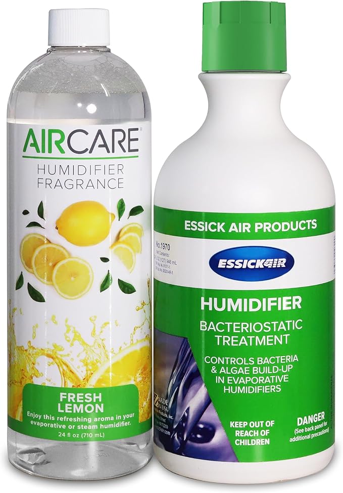 Lemon Fresh Humidifier Fragrance and Bacteriostat Combo Pack by AIRCARE