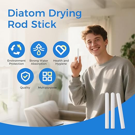 5 Pcs Thick Drying Stick, Desiccant Containing Activated Carbon, for Kitchen Water/Oil Absorption and Deodorize to Keep The Space Dry, Use for Bedroom Closet Mitten Books Electronics Tools - Image 2