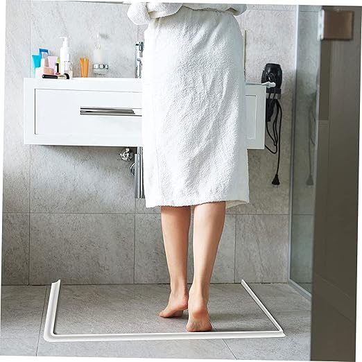 3pcs Water Retaining Strip Self-Adhesive Bathroom Kitchen Barrier Seal for Countertops Shower Areas Easy Installation Material - Image 4