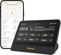 Temtop M100 2nd Gen Air Quality Monitor for Indoor Air, 7-Inch Touch Screen, Real-Time Tester for PM2.5, CO2, TVOC, Temp & Humidity, WiFi App & Multi-Room Monitoring with Smart Insights by Temtop