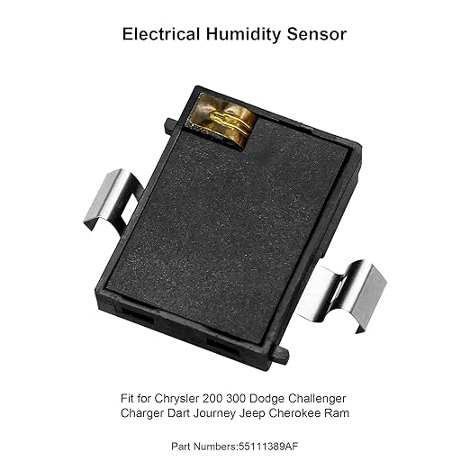 Humidity Sensor Replace 55111389AF Fits for Chrysler 200 300 Pacifica Dodge Ram 1500 Dart Journey Challenger Durango Jeep Cherokee Renegade Grand Cherokee Fiat 500 - Image 2