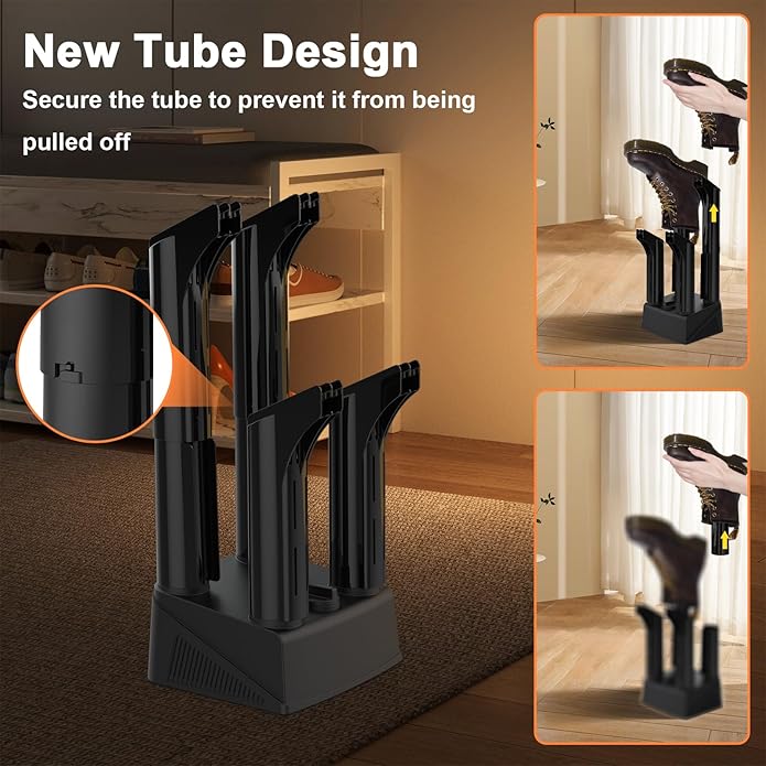 Boot Dryers Shoe Dryer: Boot Warmer and Deodorizer with Fan, Boot Dryer for Work Boots with Timer, Shoe Dryers for Sneakers - Image 2