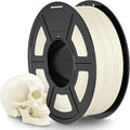 TECBEARS Matte PLA Filament, PLA Matte 3D Printer Filament 1.75mm,Dimensional Accuracy +/- 0.02mm, 1kg Spool,Bone White by TECBEARS
