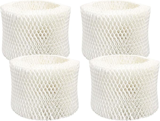 Lemige 4 Pack HAC-504 Humidifier Filters for Honeywell Humidifier HAC-504, HAC-504AW, HAC504V1, HCM350, HCM-350W, HCM-300T, HCM-315T, HCM-600, HCM-710, Replacement Filter A by Lemige