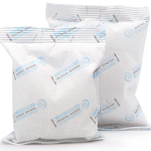240 Packs 100 Gram Silica Gel Packets, Dessicant Packets for Storage, Pure and Safe Silica Gel Desiccant Packs, Moisture Absorber Silica Gel Beads Packs for Moisture Control by Wisesorb