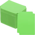 PATIKIL Trading Card Dividers, 100 Pcs Index Card Football Card Sorter Storage Boxes Organizer Tray Accessories for Sports Game Baseball Card, Grass Green by PATIKIL