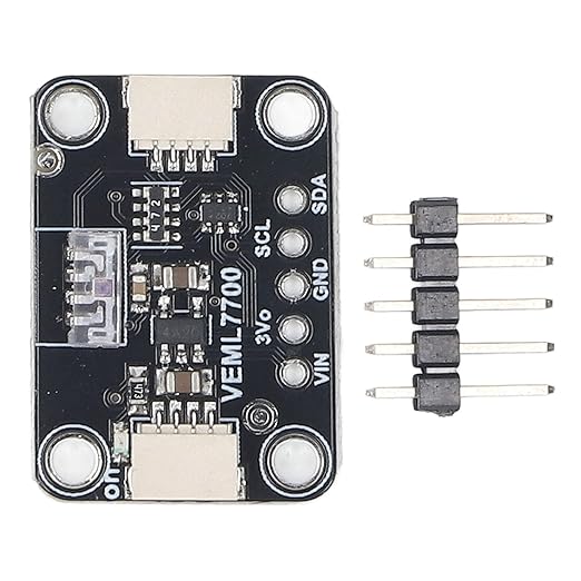 VEML7700 Light Environment Sensor Module, Digital Ambient Light Sensor, 16 - Bit I2C IIC 0-120klx Light Measurement Sensor for Lighting Systems and Environmental Monitoring by Unknown
