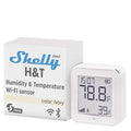 Shelly H&T Gen3 Ivory | Wi-Fi and Bluetooth Smart Temperature & Humidity Sensor with Remote App Control & Monitoring | Smart Scenes | Notification Alerts | LCD Display | Free Data Storage Export by Shelly