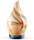 Porseme 150ml Essential Oil Diffuser Glass Color Changing Aroma Air Diffusers Aromatherapy Ultrasonic Cool Mist Humidifier 4 Running Hours Waterless Auto-Off for Sleeping Yoga Office Spa (Jupiter) by Porseme