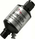 LE LEMATEC Air Compressor Water Separator - 1/4" NPT Inline Filter & Air Line Water Separator for Air Compressor, Moisture Trap Paint Gun Filter for Pneumatic Tools & Plasma Cutters, AI303 by LELEMATEC