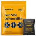 wisedry 200 Grams x 2 Packs Gun Safe Dehumidifier, Reusable Moisture Absorber for Gun Safes, Rechargeable Gun Safe Silica Gel Desiccant by wisedry