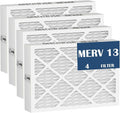 PN07126 MERV-13 Dehumidifier Filter Replacement Compatible with Sanidry Sedona (15.2"x13.1"x1.8") - Used for Basement, 4 Pack 6-Month Cycle by DAODEFUL