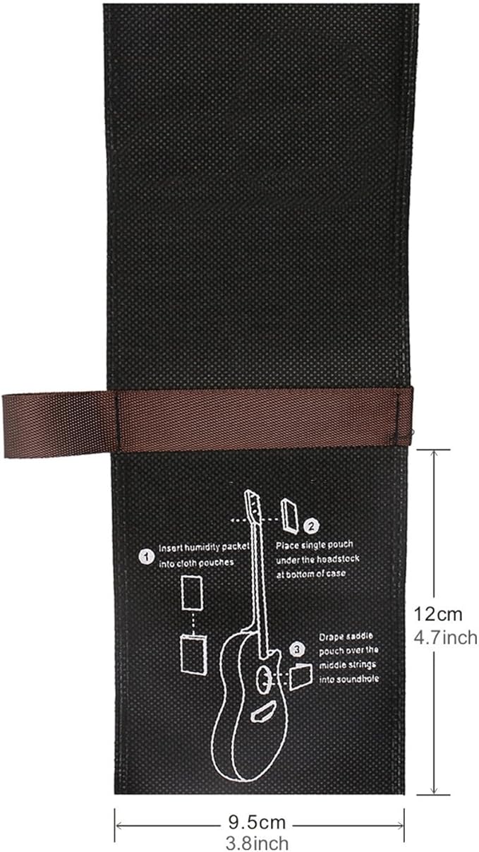 Guitar Humidifier Packs, Humidity Control Bag, Dual Way Humidification System, 3PCS - Automatic Humidity Regulation, Maintains 45-50%, Ideal for Acoustic Guitar Bass Violin (3 Humidifier Packs - Image 5