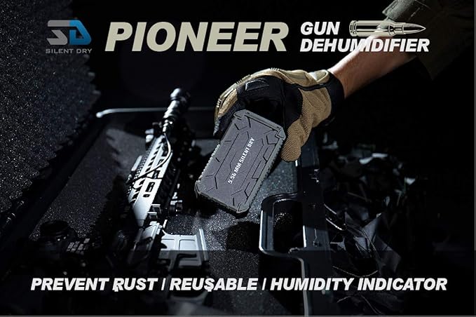 Gun Safe Dehumidifier, Wireless, Reusable, Portable Dryer, Safe mini mold remover for Gun/Camera/Instrument, Pioneer and Invisible - Image 8