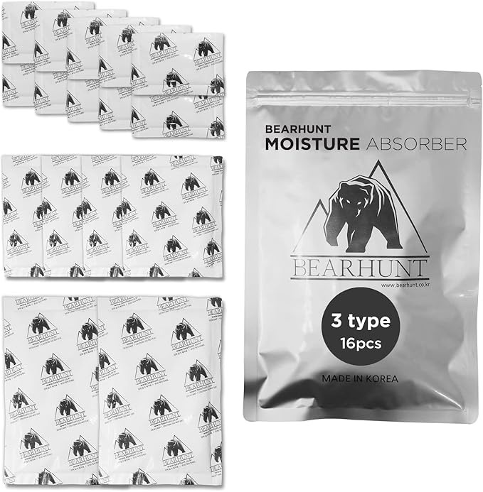 BEARHUNT Moisture Absorber Deodorant - Shoes, Closet, Camping Tent, Car etc.(3 types) by BEARHUNT