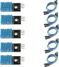5 Pieces DHT11 Temperature & Humidity Sensor Module Digital Temperature and Humidity Sensor 3.3V-5V with Humidity Measurement Range 20%-95% and Temperature Measurement Range 0-50℃ with Dupont Wires by hiBCTR