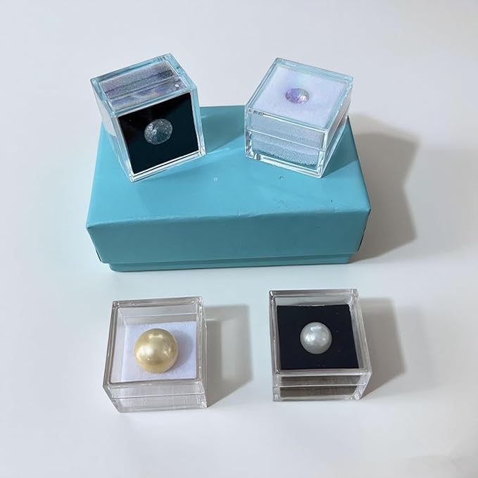 KissYou Small Acrylic Box with Lid Clear Candy Boxes for Display Party Decoration Plastic Square Cube - Image 6