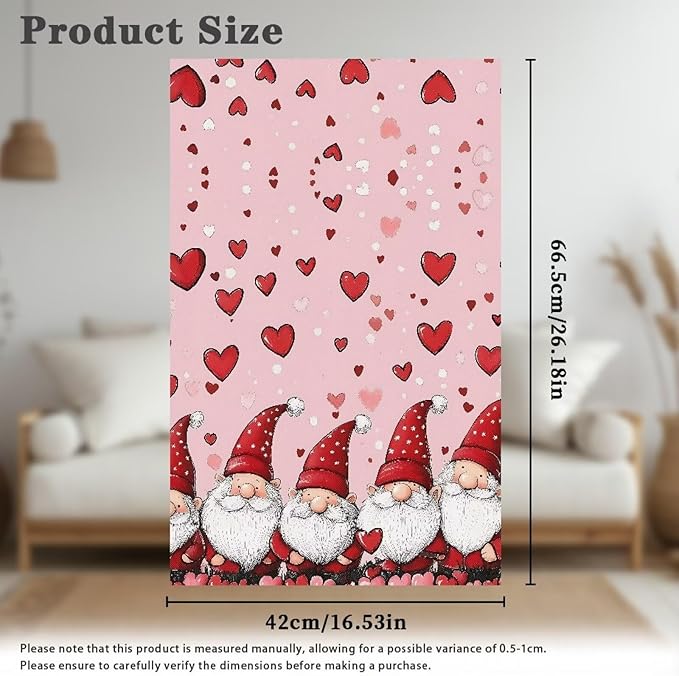 Valentine's Dwarf Headrest Cover for Recliner Chair Well Fitted Headrest Protector Wear Resistant Furniture Protector Machine Washable - Image 5