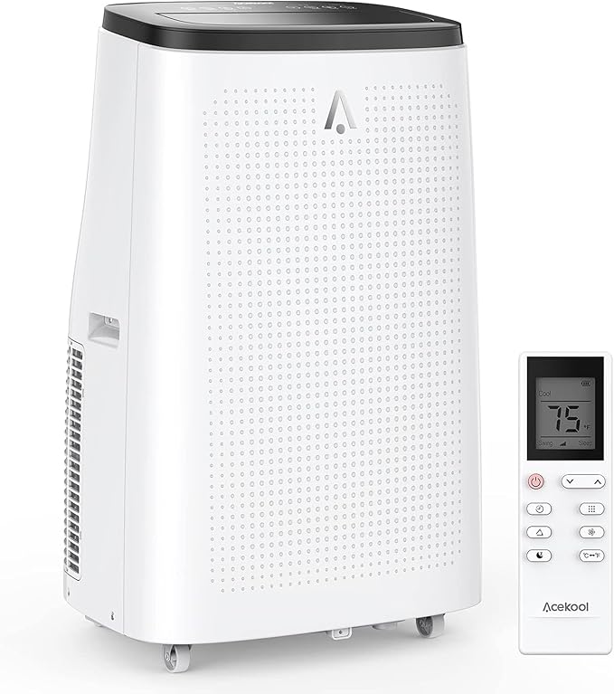 GAOMON 14000 BTU Portable Air Conditioner for Large Rooms up to 700 Sq.Ft - 3-in-1 Energy-Efficient AC Unit with Dehumidifier, 3-Speed Fan & Remote Control, Quiet Operation, Compact Design - Image 3