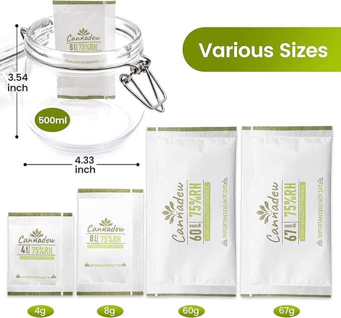 75% Two-Way Humidity Control Packets, 67g (5 Pack) – Moisture Absorbers & Hydration Packets for Storage - Image 8