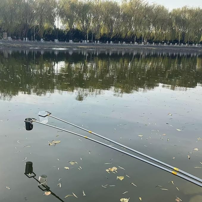 Telescopic Stainless Steel Wa-TER Sampling Pole, Water Sampler,Pendulum Beaker Sampler Ladle,Portable Mud Water Sampling Bucket,for Water Testing, Lab Sampling, Environmental Monitoring - Image 7
