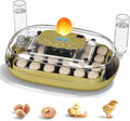 24 Egg Incubator for Hatching Eggs, Automatic Egg Turning, Temperature & Humidity Control, Egg Candler, for Hatching Chicken, Duck, Quail, Goose - Ideal for Farm, Classroom, Home Use by MQUPIN