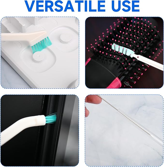 11 Pcs Humidifier Cleaner Brush Set, Multi-Size Cleaning Crevice & Small Brushes for Humidifiers, Keyboards, Tiles, Bottles, Tight Spaces - Image 7